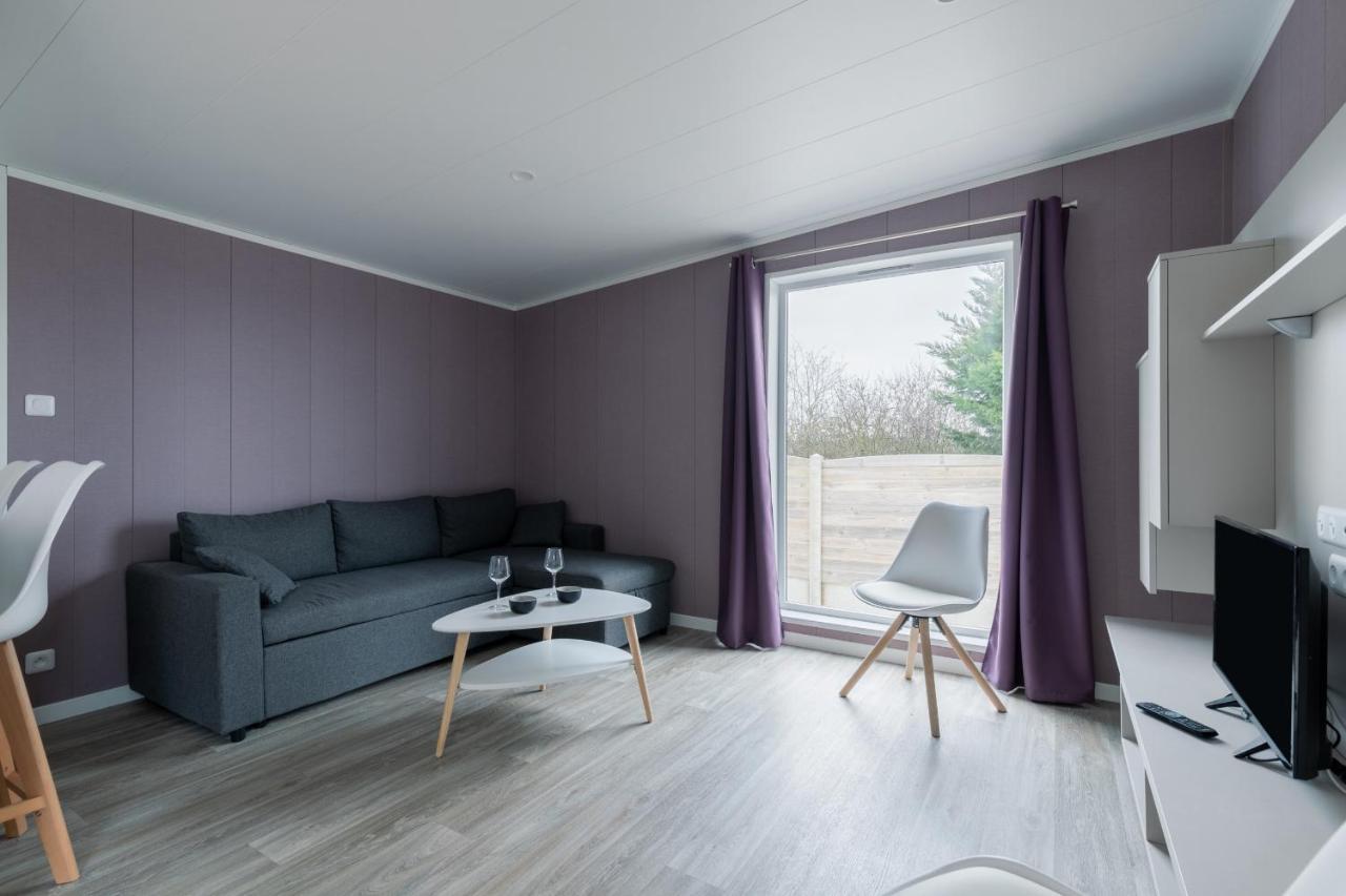 Beau Chalet Pour 4 Pers - Acces Piscine Chauffee 布雷蒂诺斯梅尔 外观 照片
