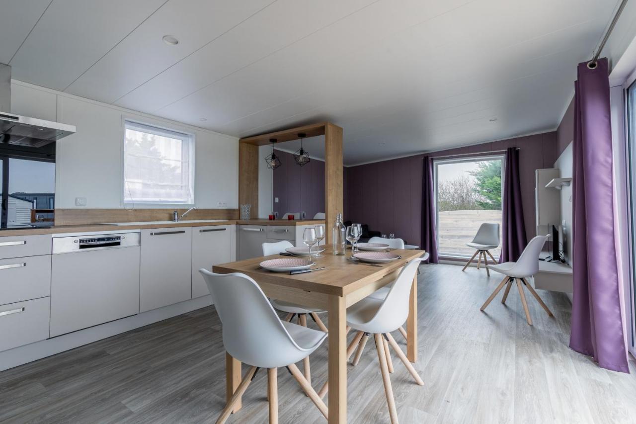 Beau Chalet Pour 4 Pers - Acces Piscine Chauffee 布雷蒂诺斯梅尔 外观 照片