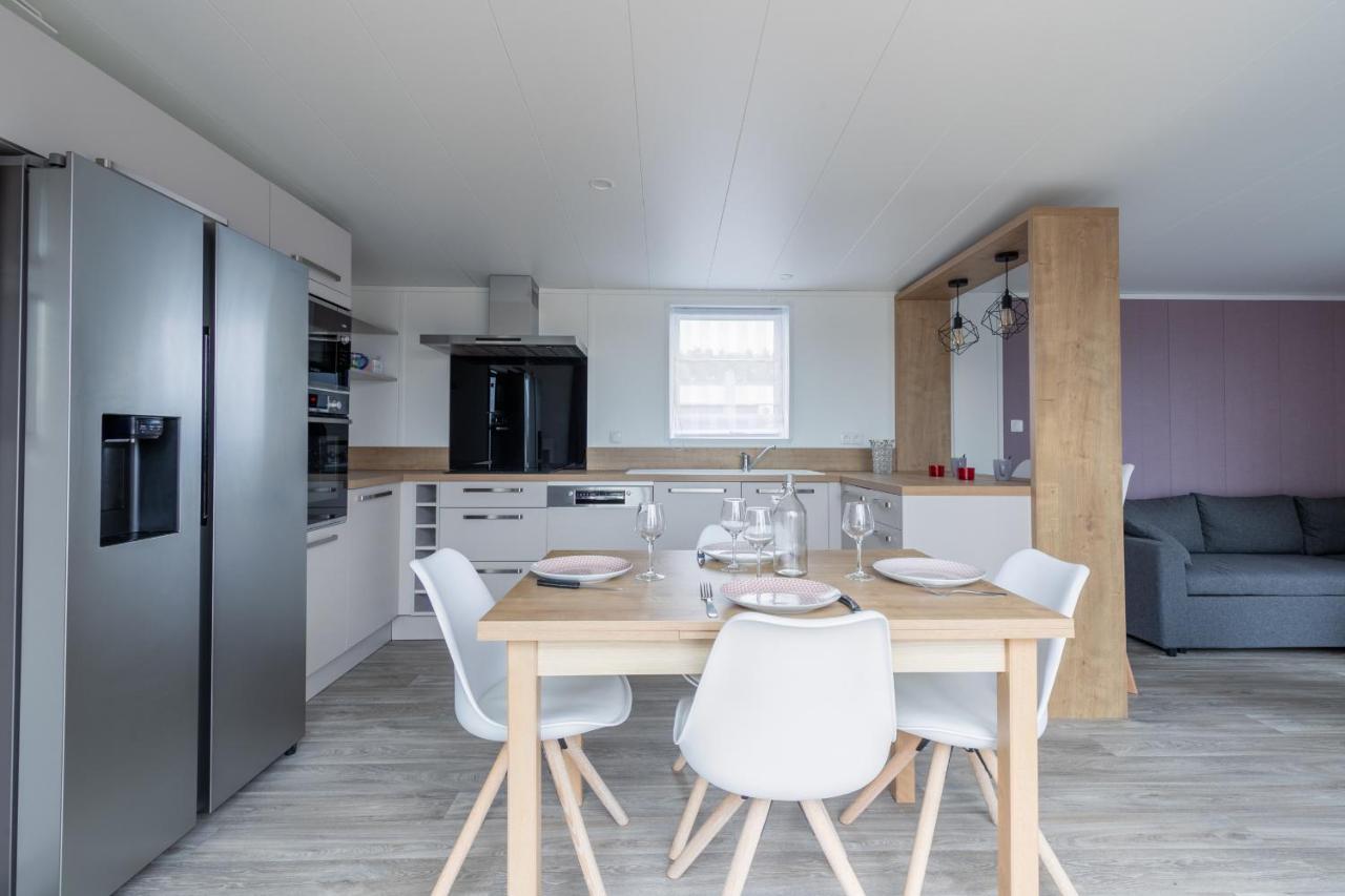 Beau Chalet Pour 4 Pers - Acces Piscine Chauffee 布雷蒂诺斯梅尔 外观 照片