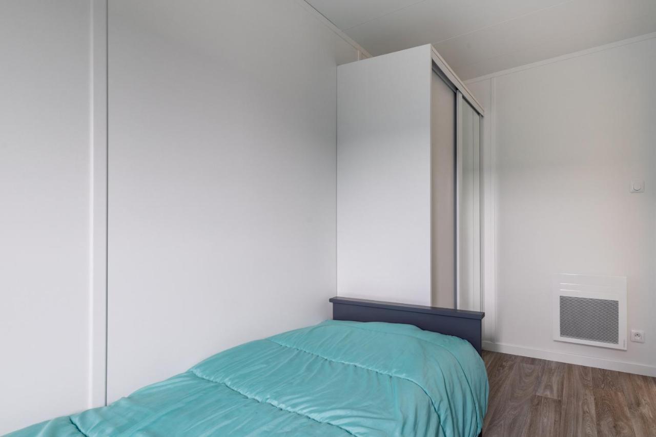 Beau Chalet Pour 4 Pers - Acces Piscine Chauffee 布雷蒂诺斯梅尔 外观 照片
